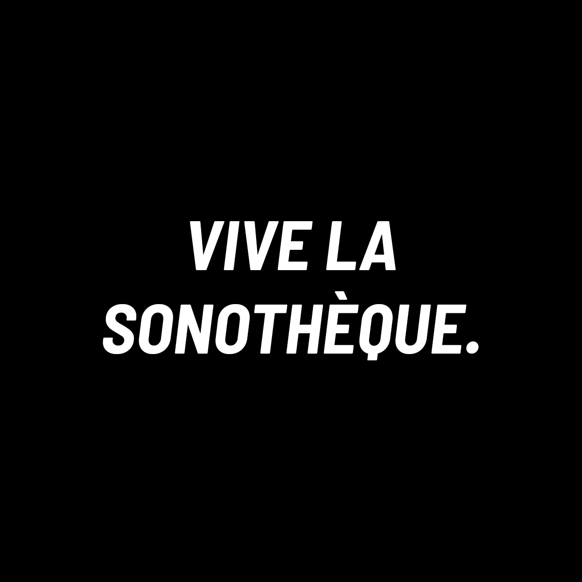 sonothèque